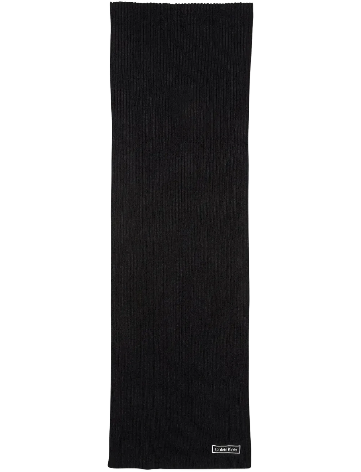 PATCH CHUNKY RIB COTTON SCARF - Halstørklæder