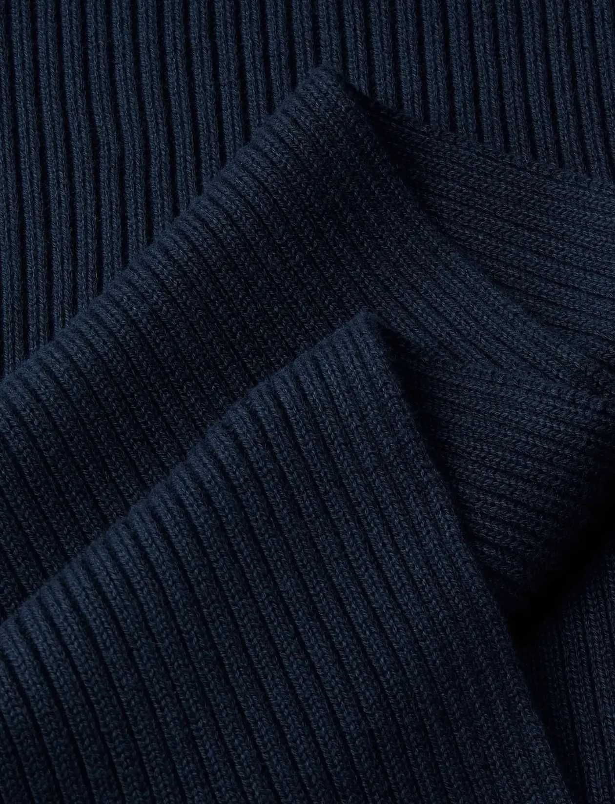PATCH CHUNKY RIB COTTON SCARF - Halstørklæder