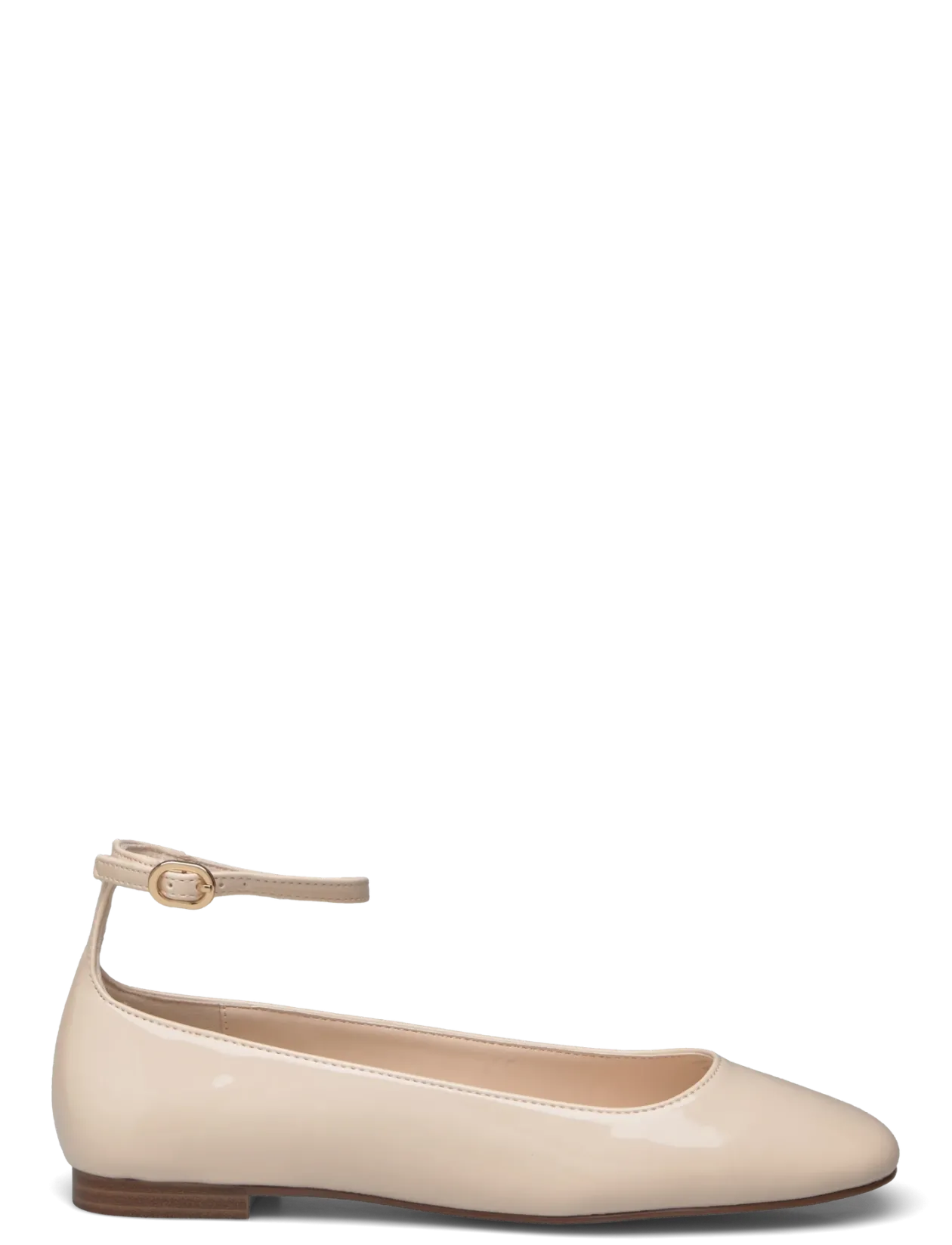 Patent leather-effect ballet flats - Ballerinaer