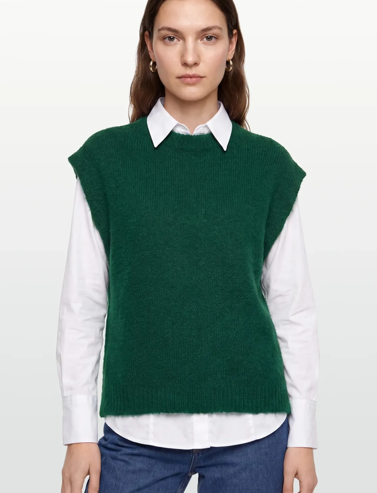 Patrisia knit vest - Strikveste