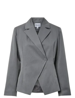 PCFALKA LS FITTET PINSTRIPED BLAZER D2D - Enkeltradede blazere
