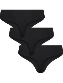 PCNAMEE THONG 3-PACK NOOS - Seamless trusse
