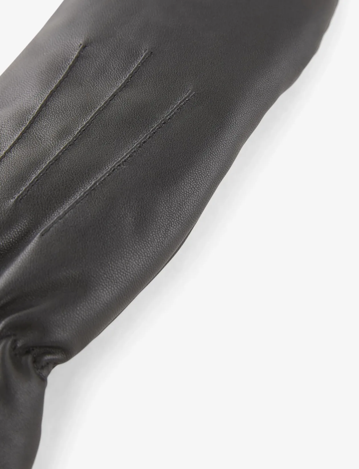 PCNELLIE LEATHER MITTENS NOOS - Luffer