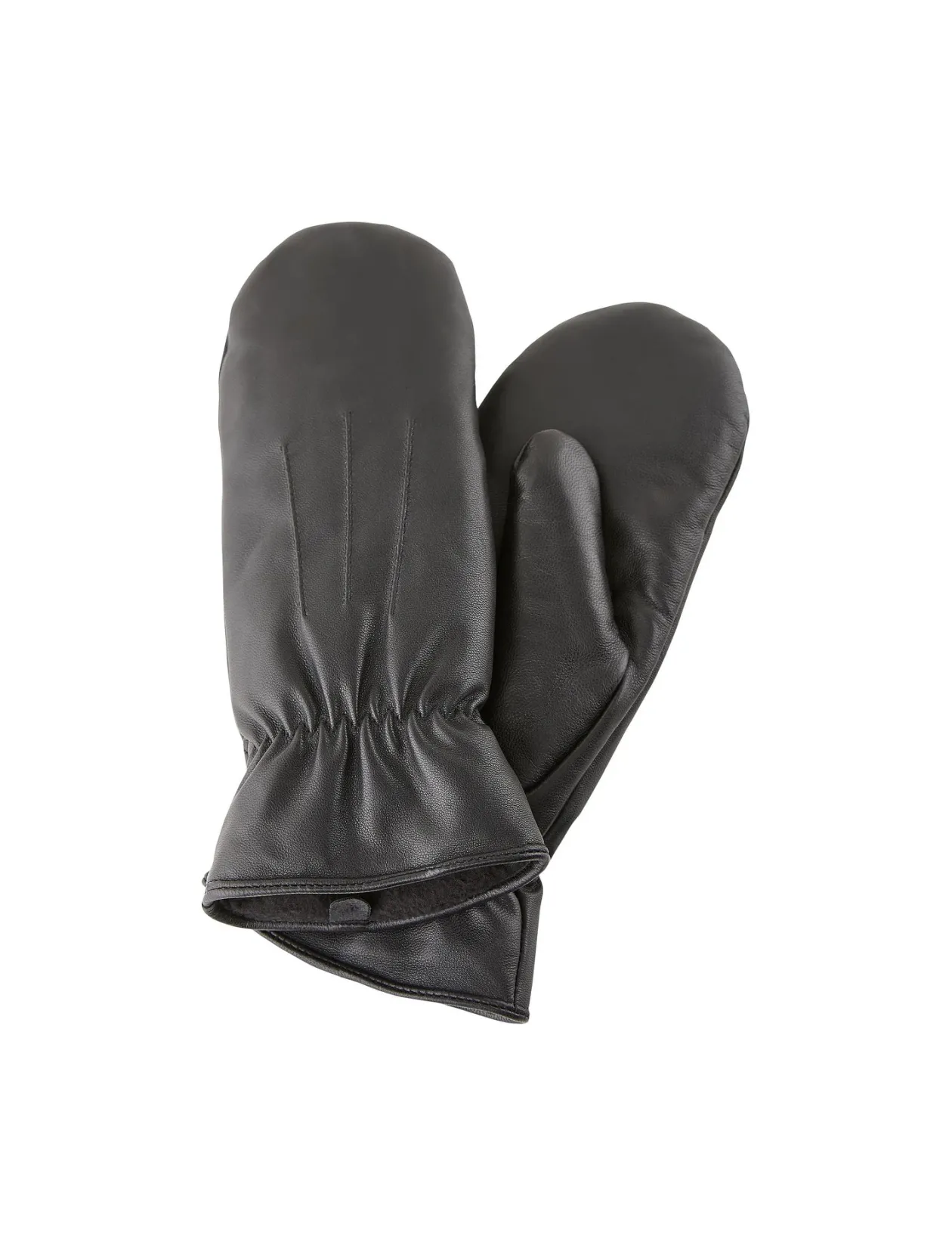 PCNELLIE LEATHER MITTENS NOOS - Luffer
