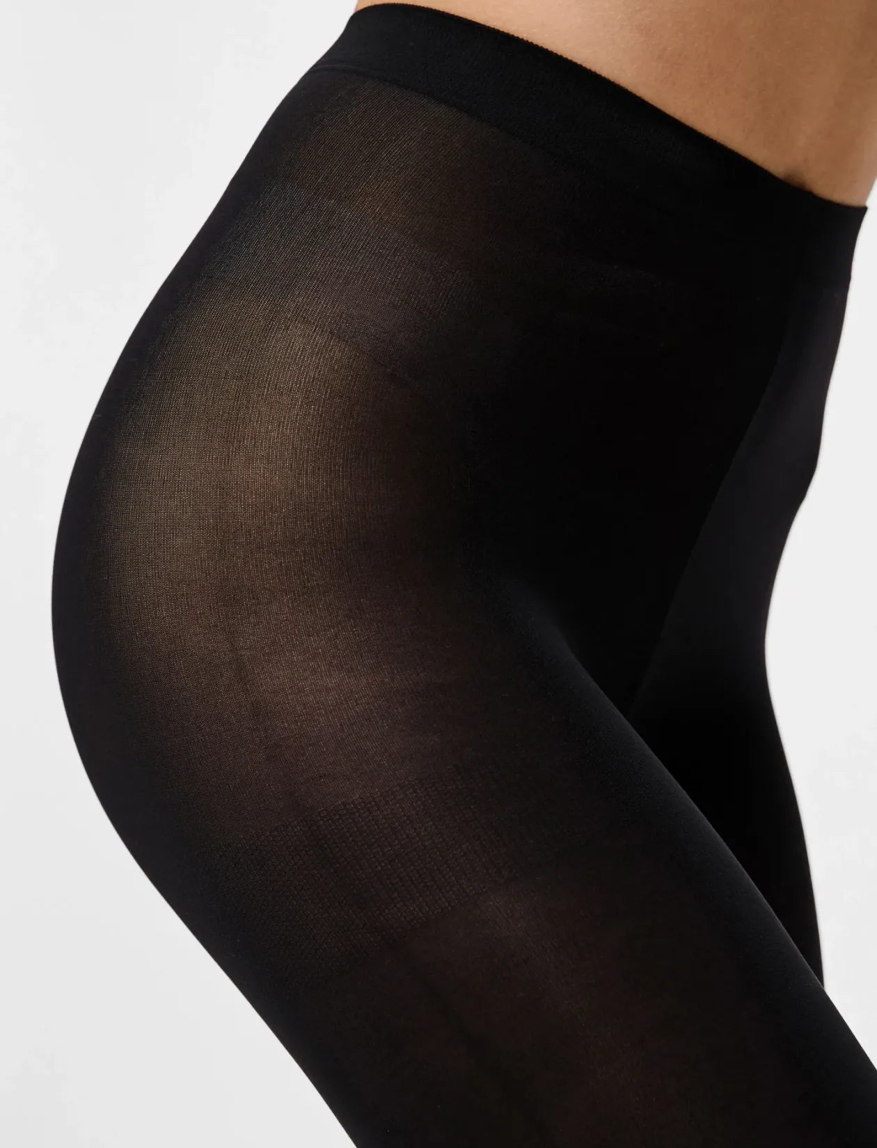 PCNEW NIKOLINE 90 DEN TIGHTS 2 PACK NOOS - Strømpebukser
