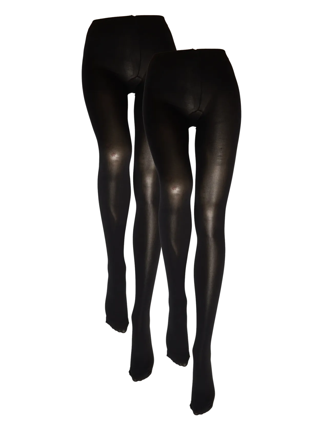 PCNEW NIKOLINE 90 DEN TIGHTS 2 PACK NOOS - Strømpebukser