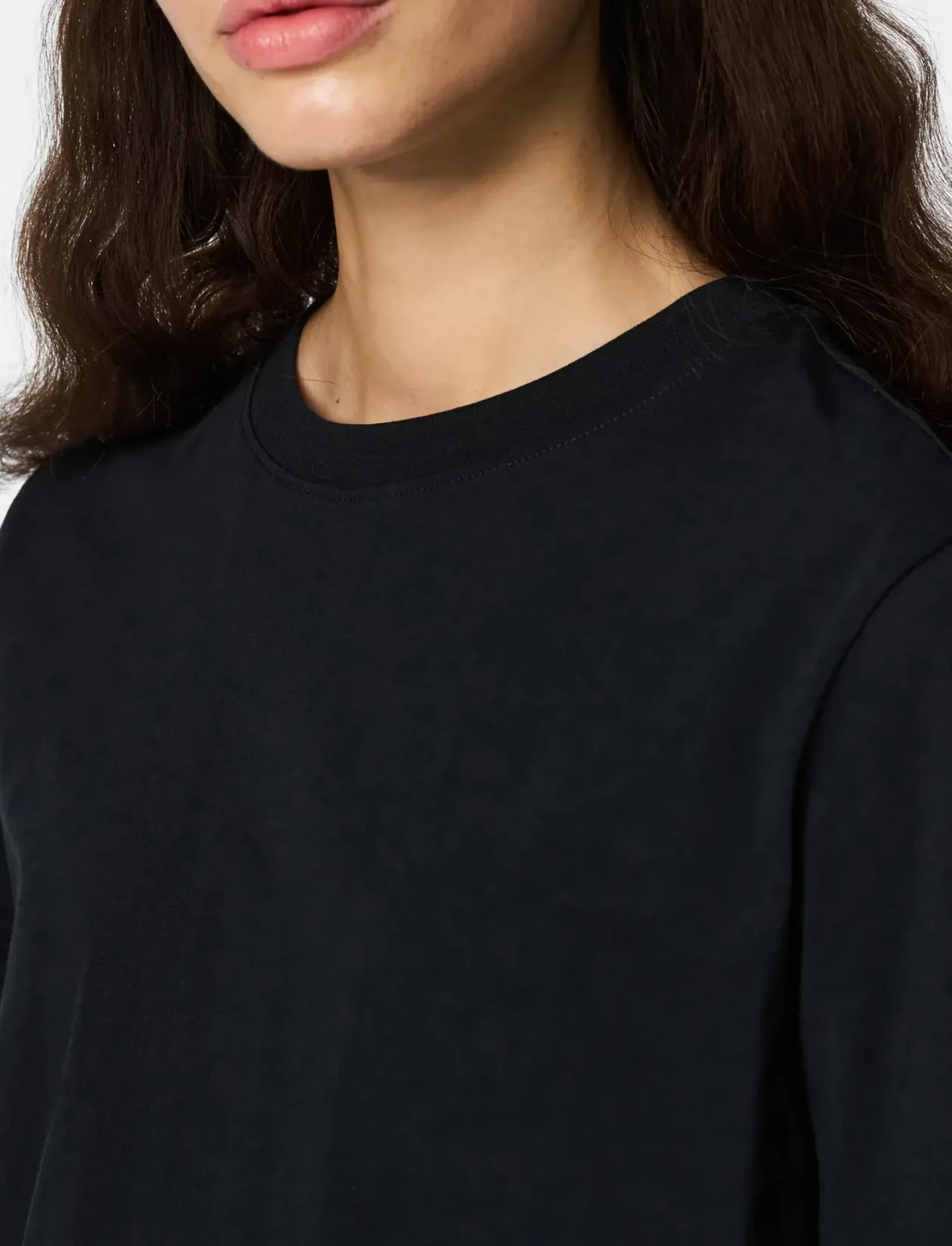 PCRIA SS SOLID TEE JRS NOOS BC - T-shirts