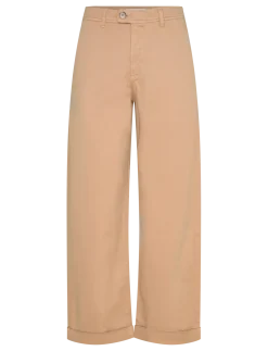 PD-Birkin Weekend Cropped Pant Stru - Bukser med lige ben