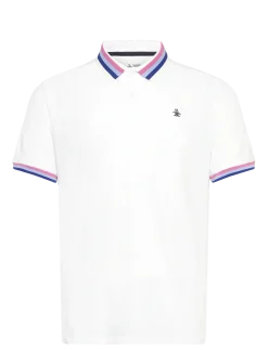 Performance polo with ribbed blocking - Kortærmede poloer