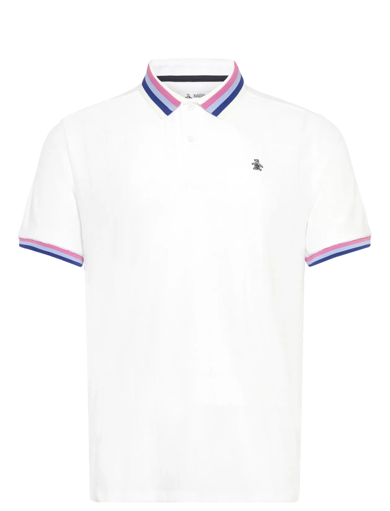 Performance polo with ribbed blocking - Kortærmede poloer