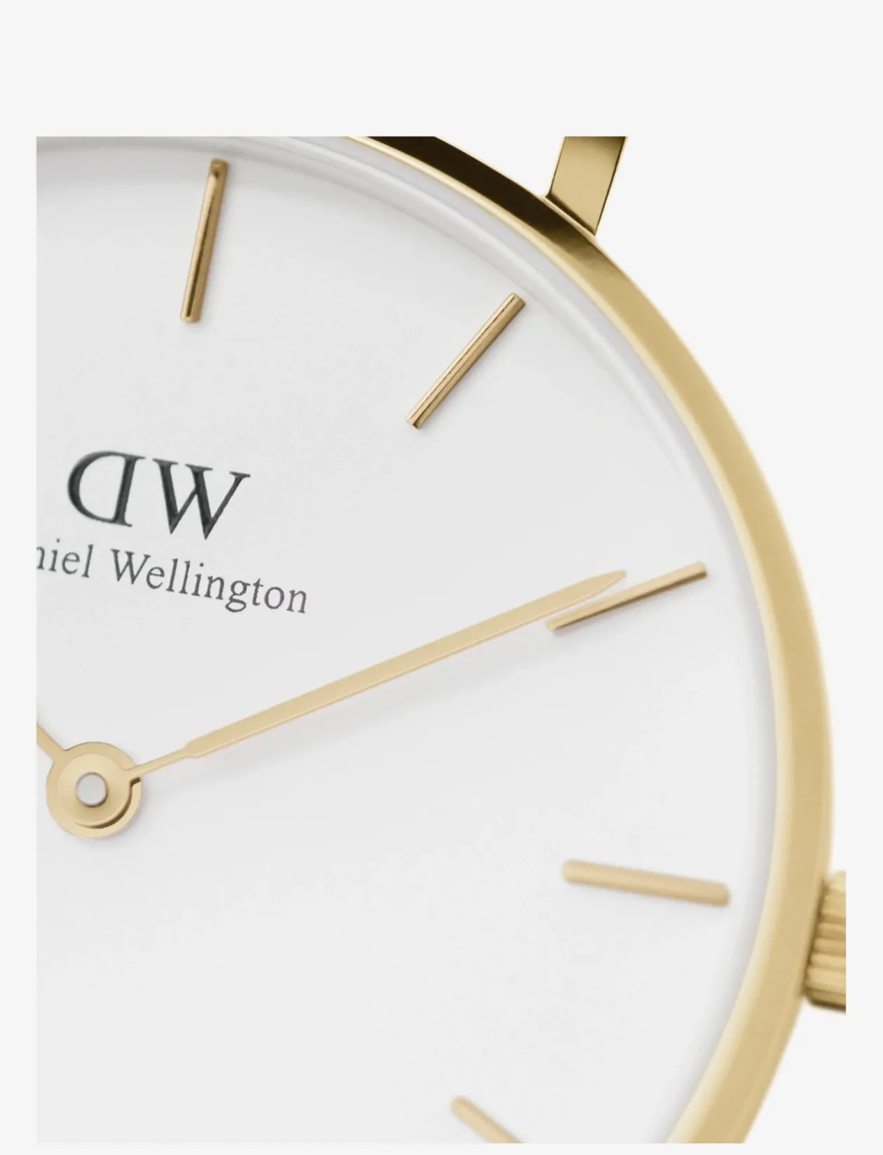 Petite 28 Evergold G White - Analogt ur