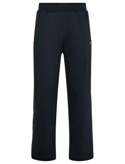 Piped Straight Leg Track Bottoms - Sweatpants