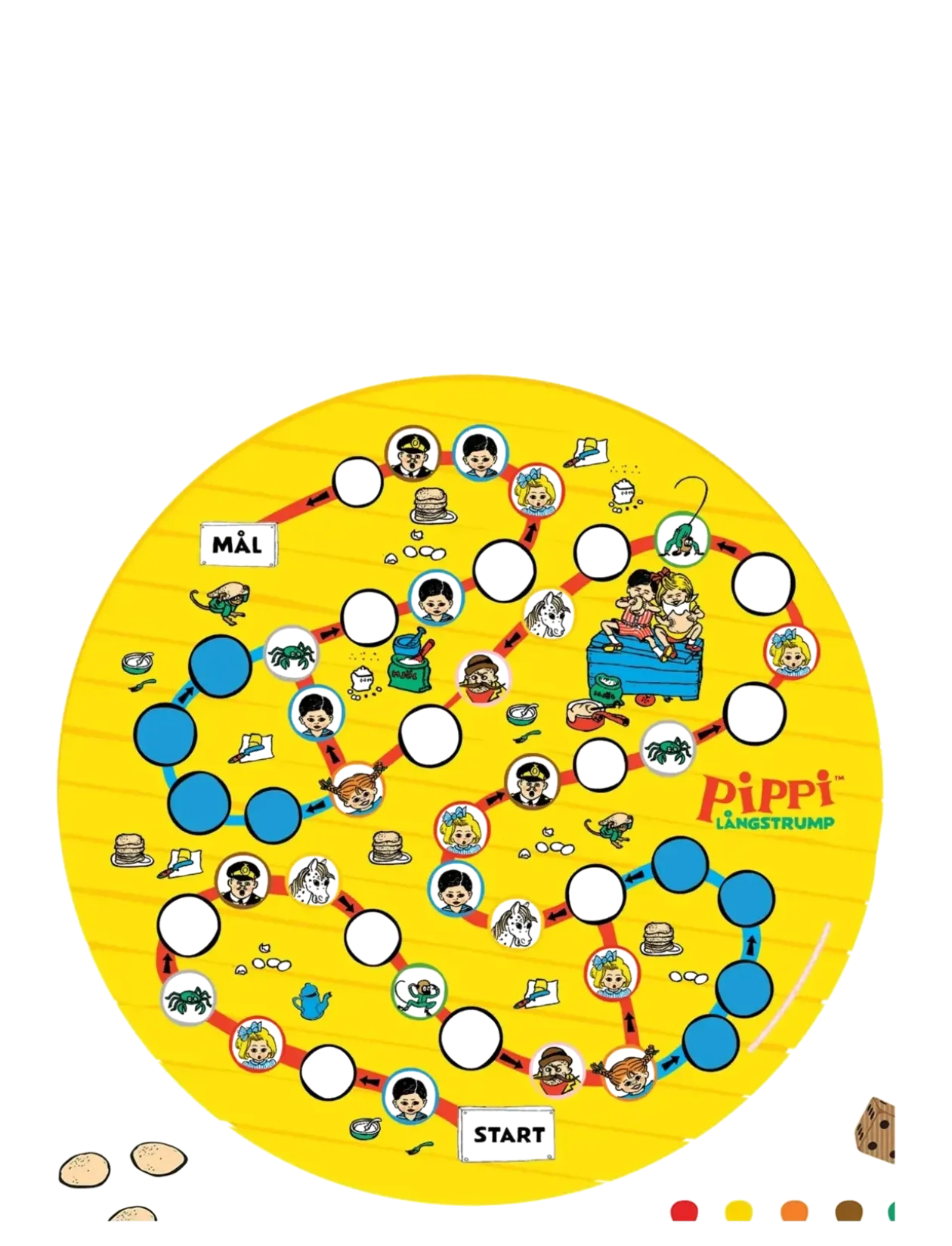 Pippi Pancake Board Game - Brætspil