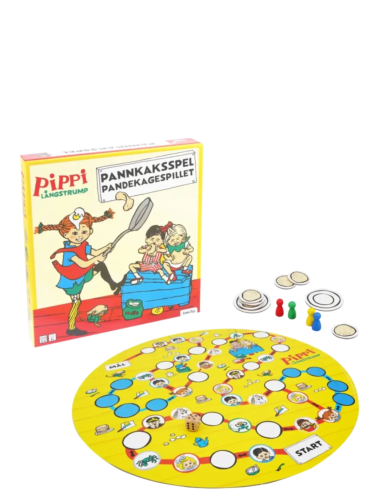 Pippi Pancake Board Game - Brætspil