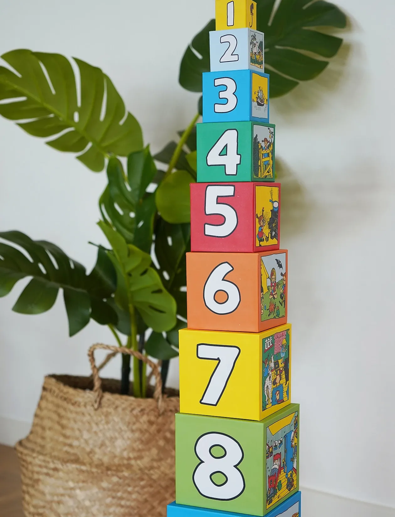 Pippi Stacking Cubes - Byggeklodser
