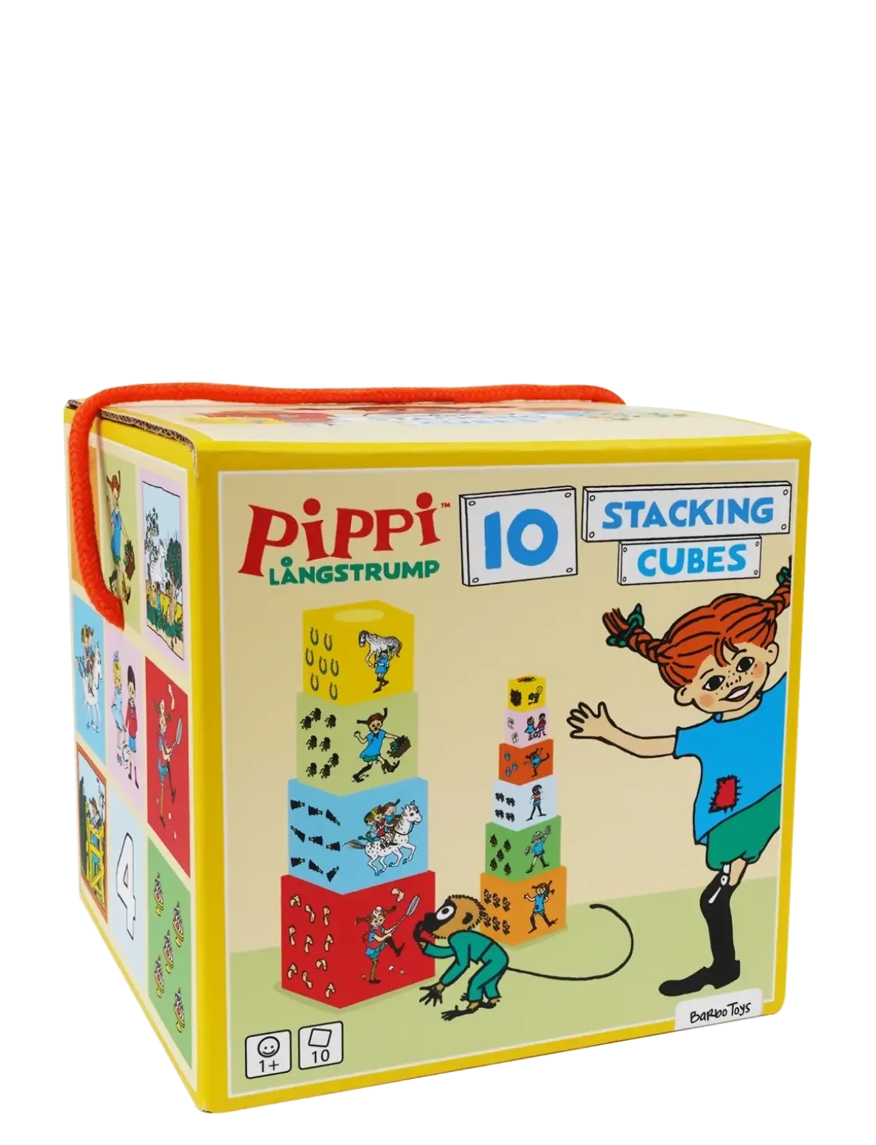 Pippi Stacking Cubes - Byggeklodser