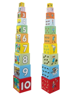 Pippi Stacking Cubes - Byggeklodser