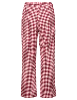 PJ SET LS TOP TWILL CHECK - Pyjamas