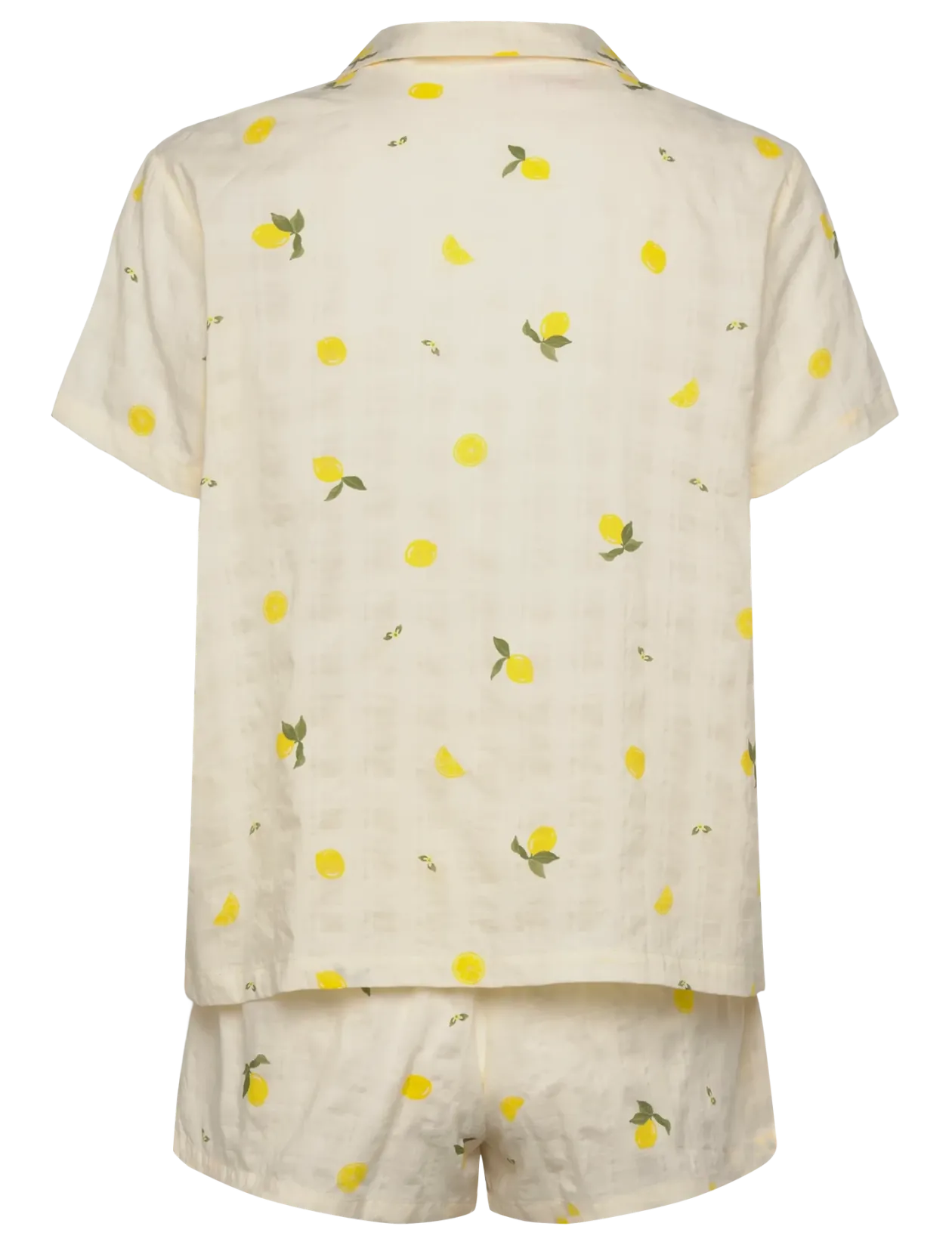 Pj Ss Woven Lemon - Pyjamas