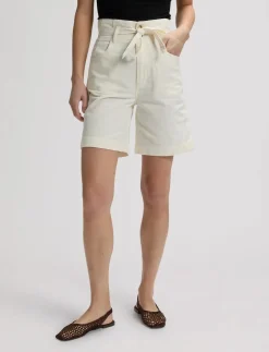 PLEATED BERMUDA - Bermudashorts