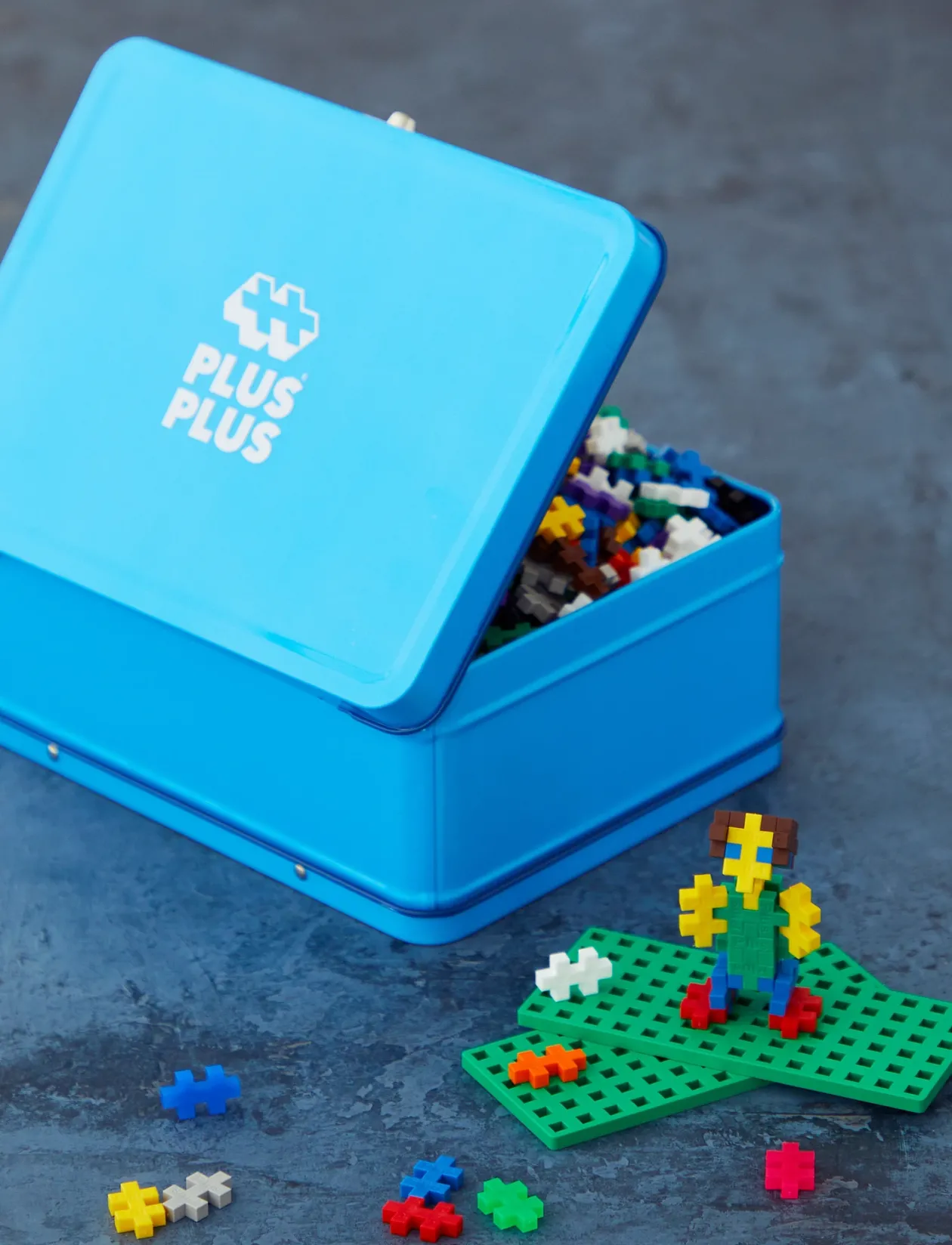 Plus-Plus Suitcase Basic Metal - Byggesæt
