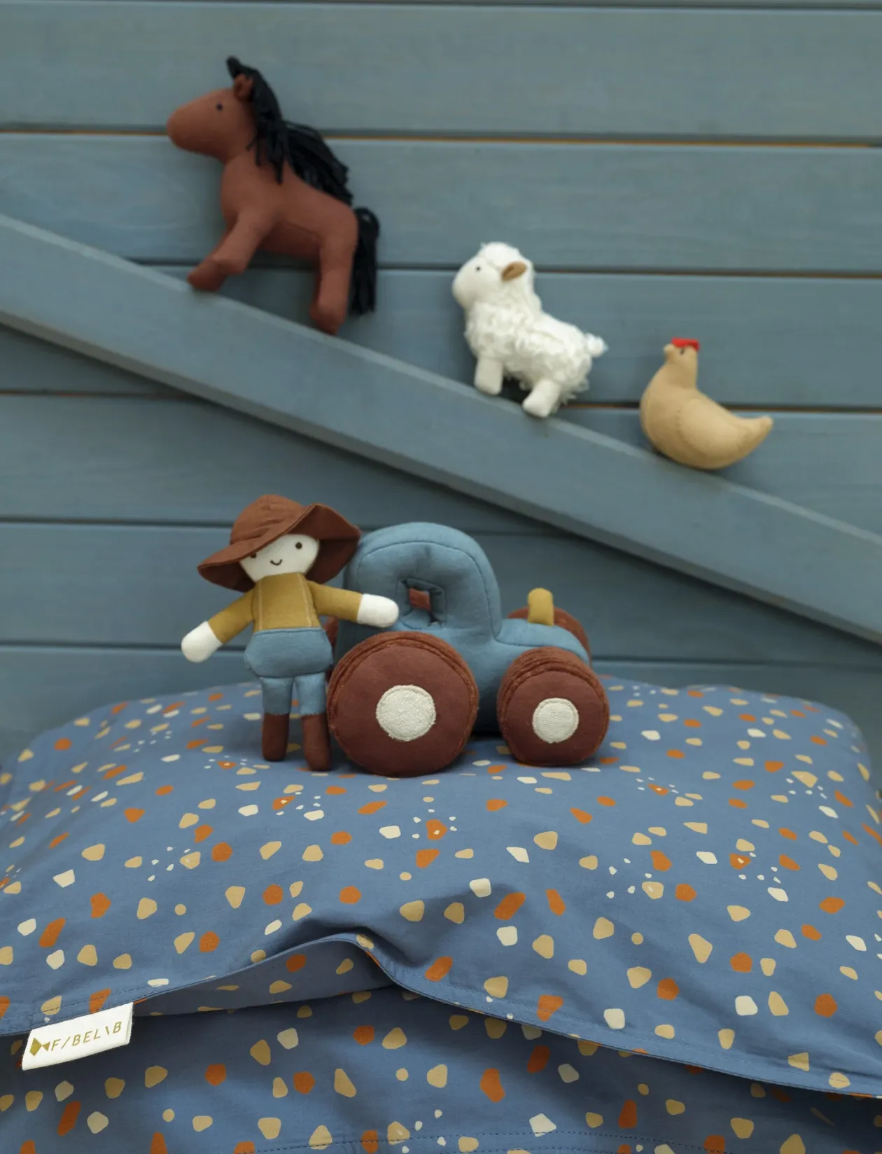 Pocket Friend - Farm Animals - Tøjdyr