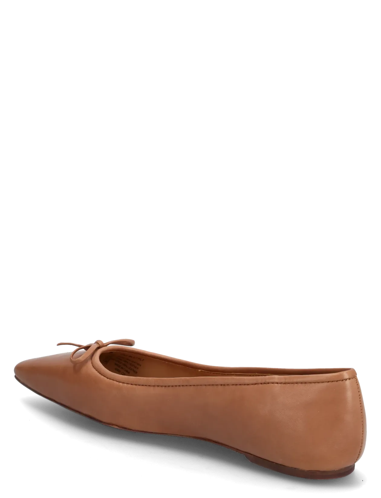Pointed Leather Ballet Flat - Ballerinaer