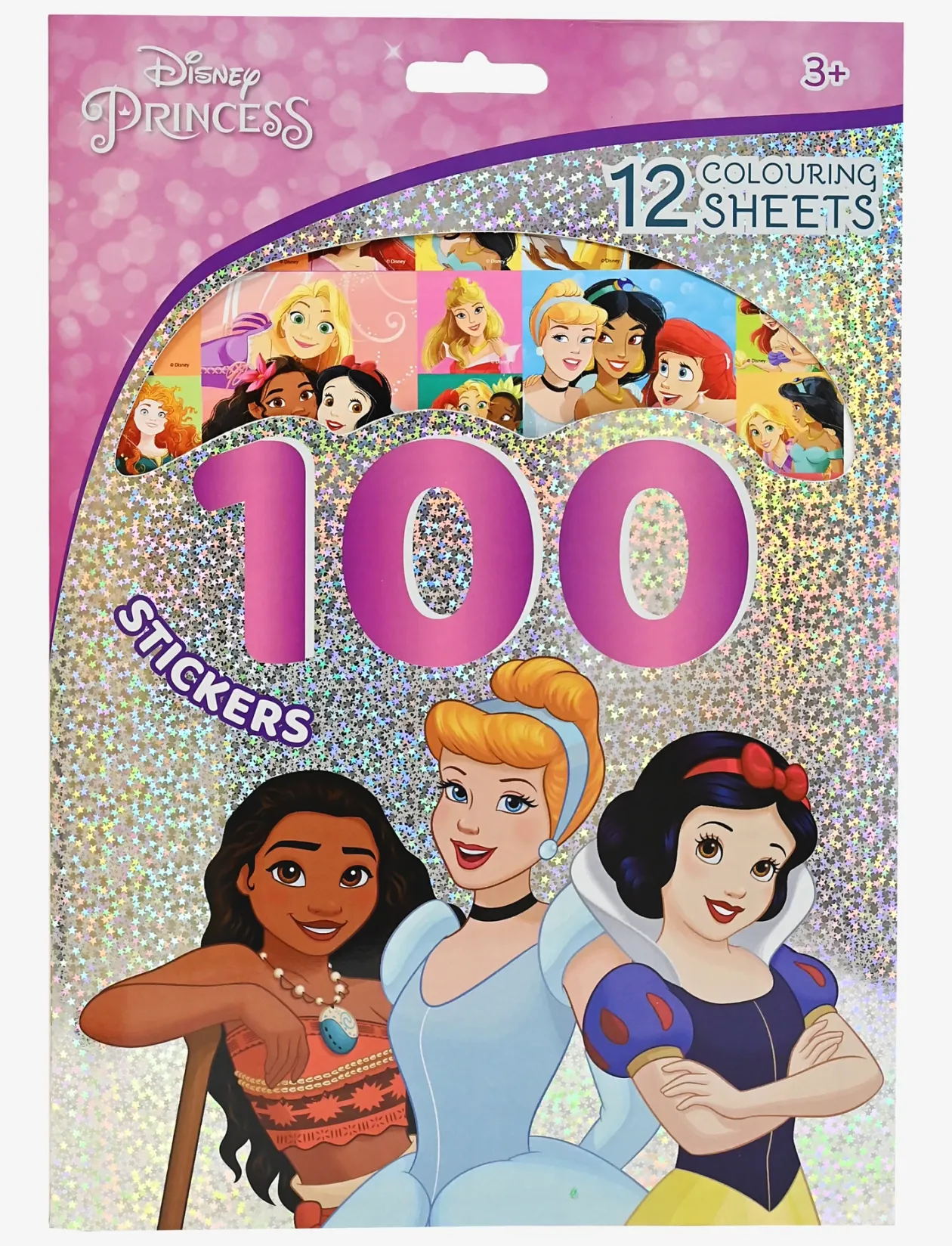 PRINCESS 100 STICKERS - Klistermærker