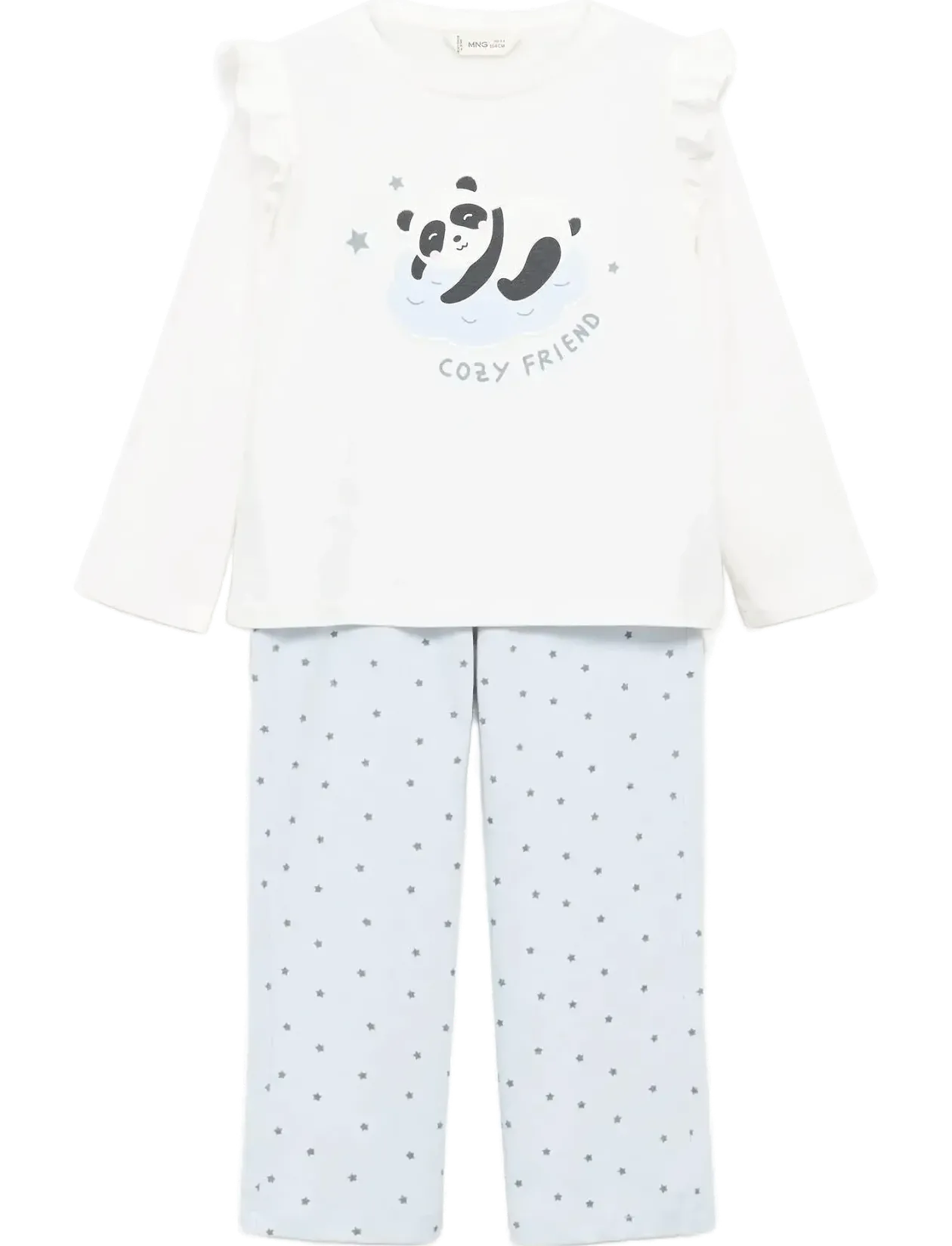 Printed long pyjamas - Sæt