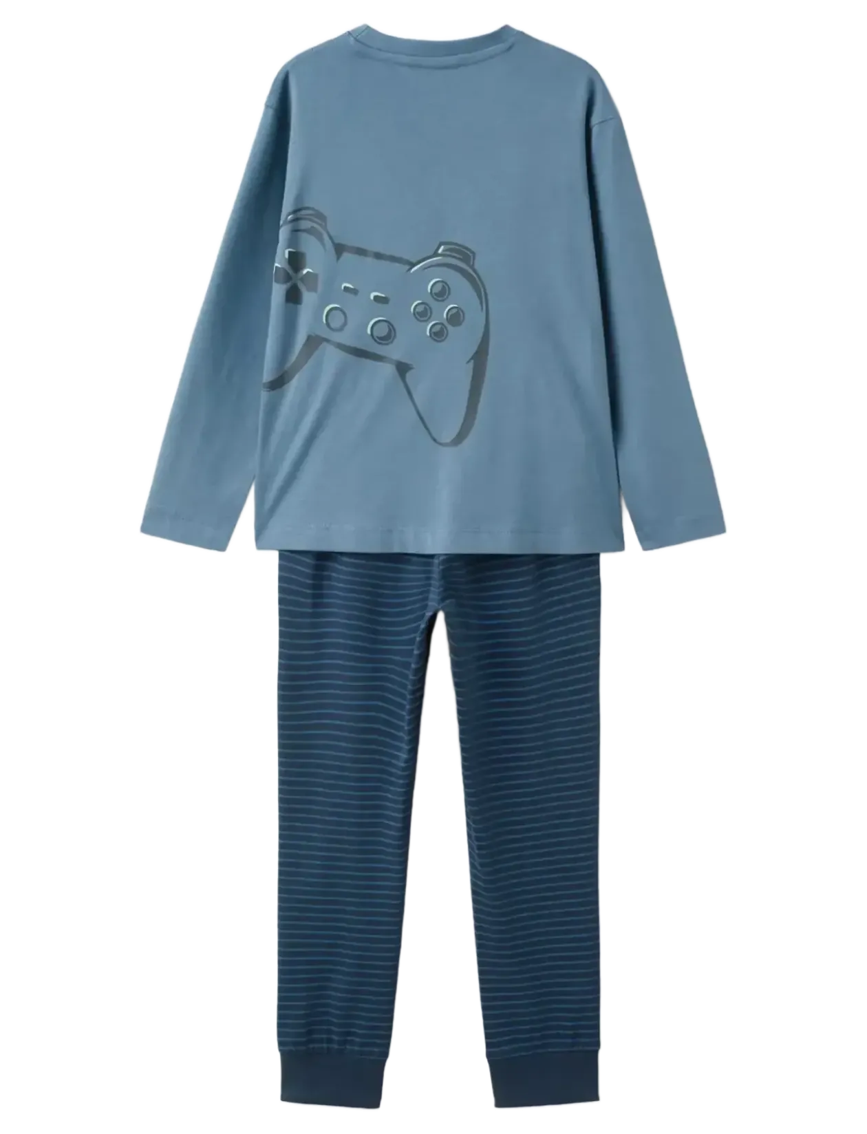 Printed long pyjamas - Sæt