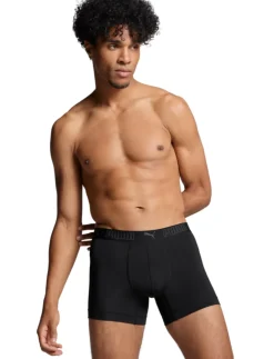 PUMA MEN SPORT MICROFIBER BOXERS 2P - Boxershorts