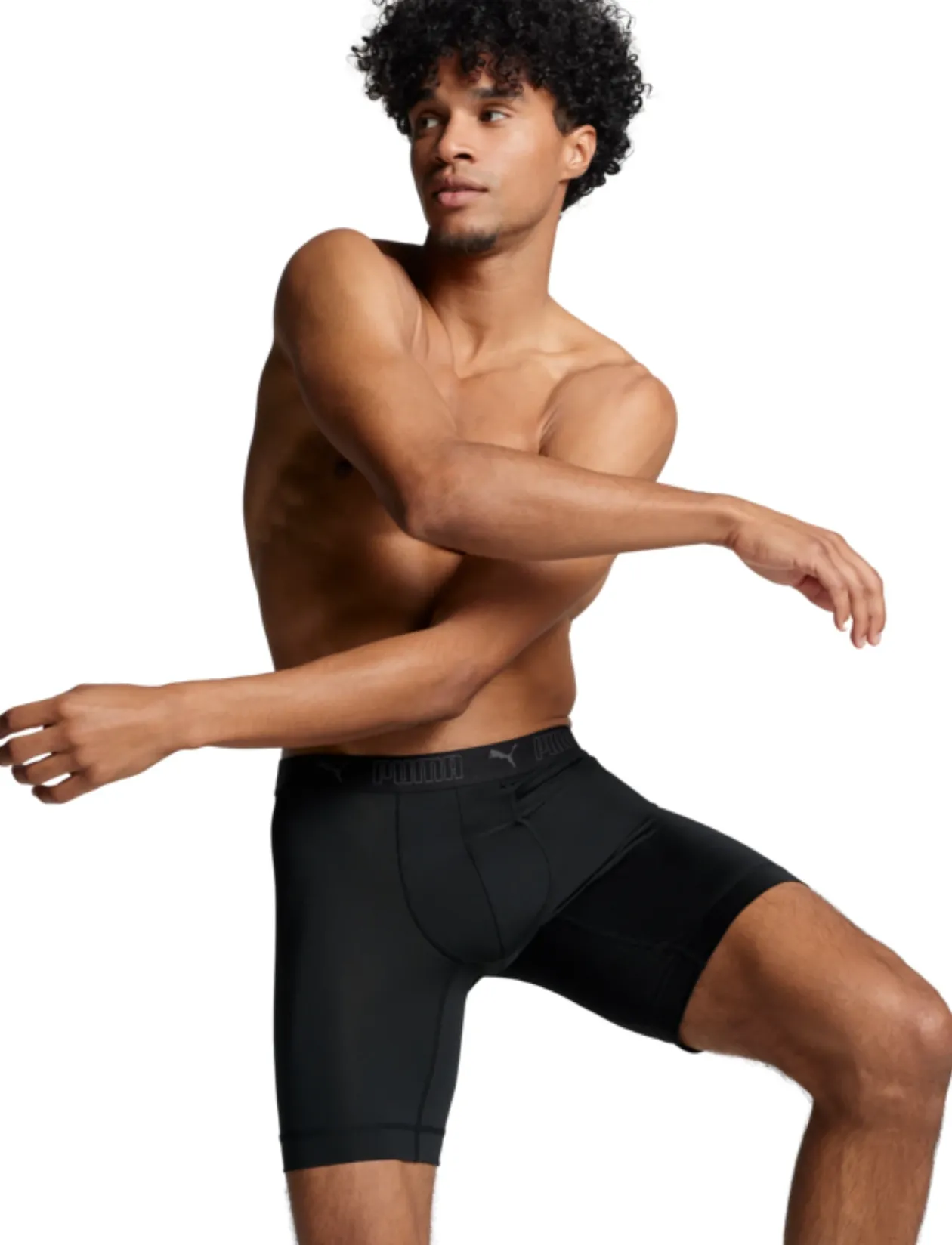 PUMA MEN SPORT MICROFIBER LONG BOXE - Boxershorts