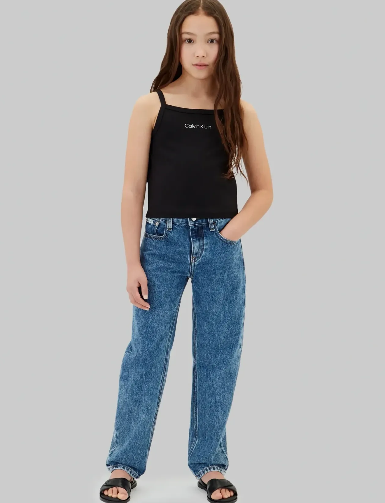 PUNTO STRAP TOP - Ærmeløse