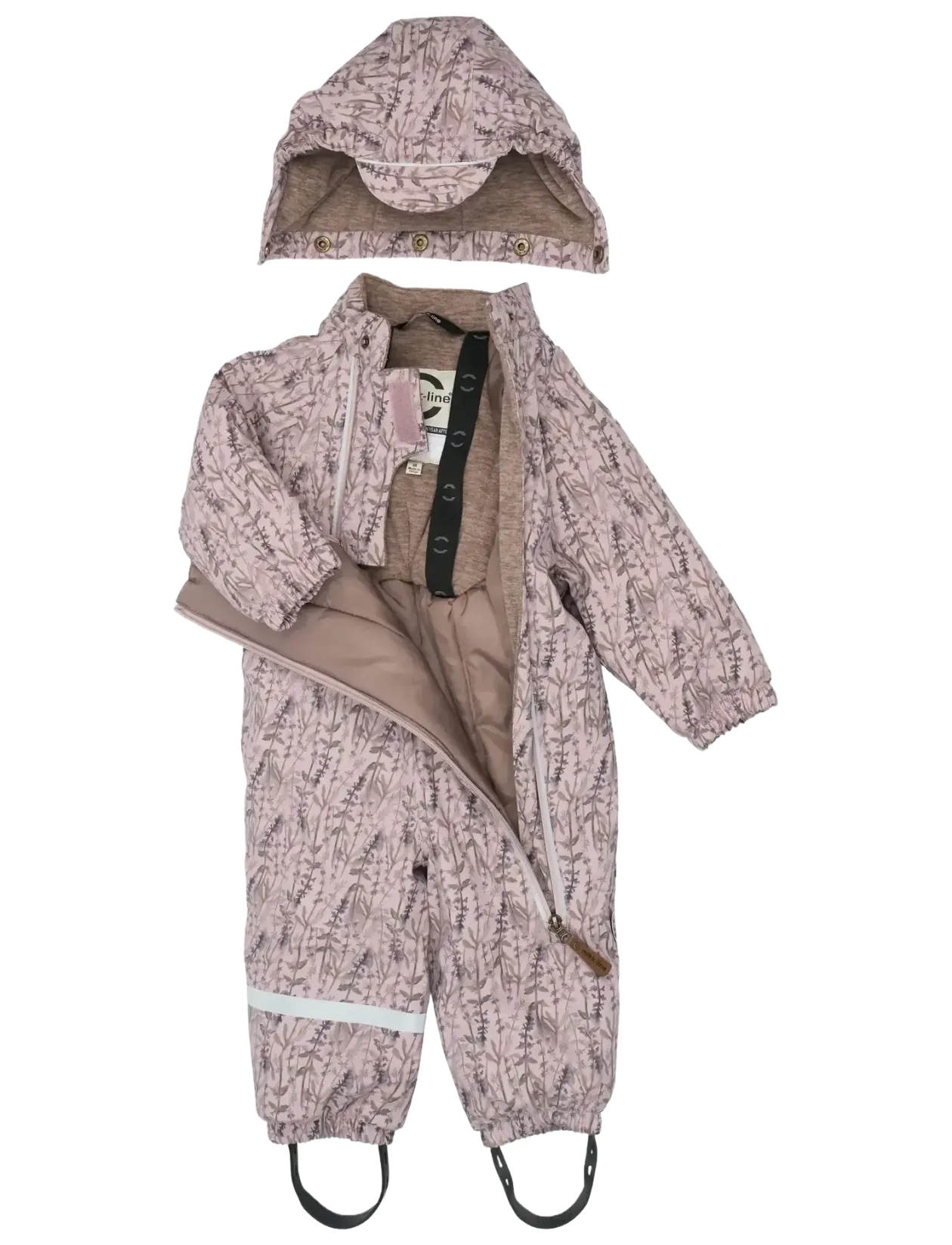 PU Snow Suit 2 Zip - AOP - Flyverdragter