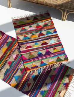 Pyramid Chindi Rug - Bomuldstæpper & Kludetæpper