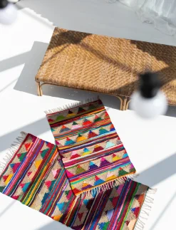 Pyramid Chindi Rug - Bomuldstæpper & Kludetæpper
