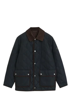 QUILTED FLEECE JACKET - Quiltede