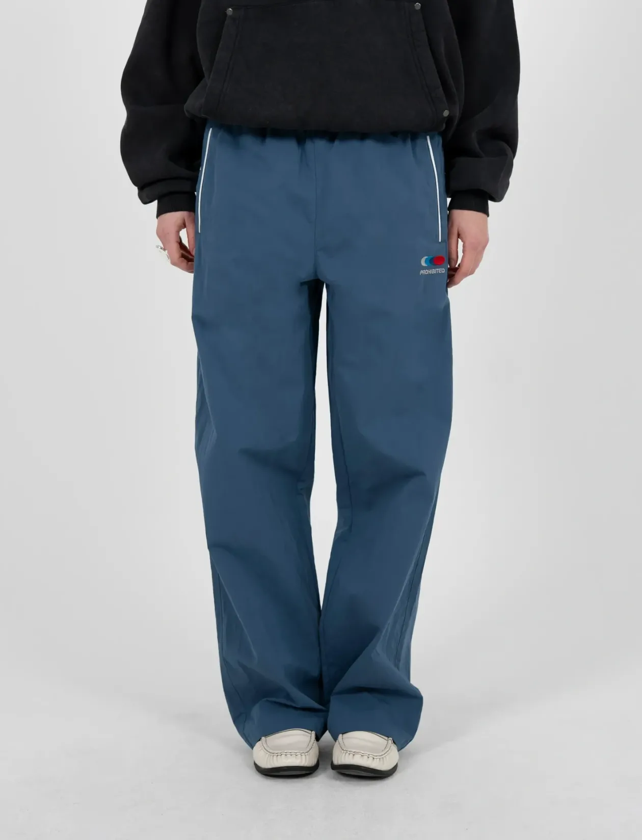 Racer Trackpants Navy - Sweatpants