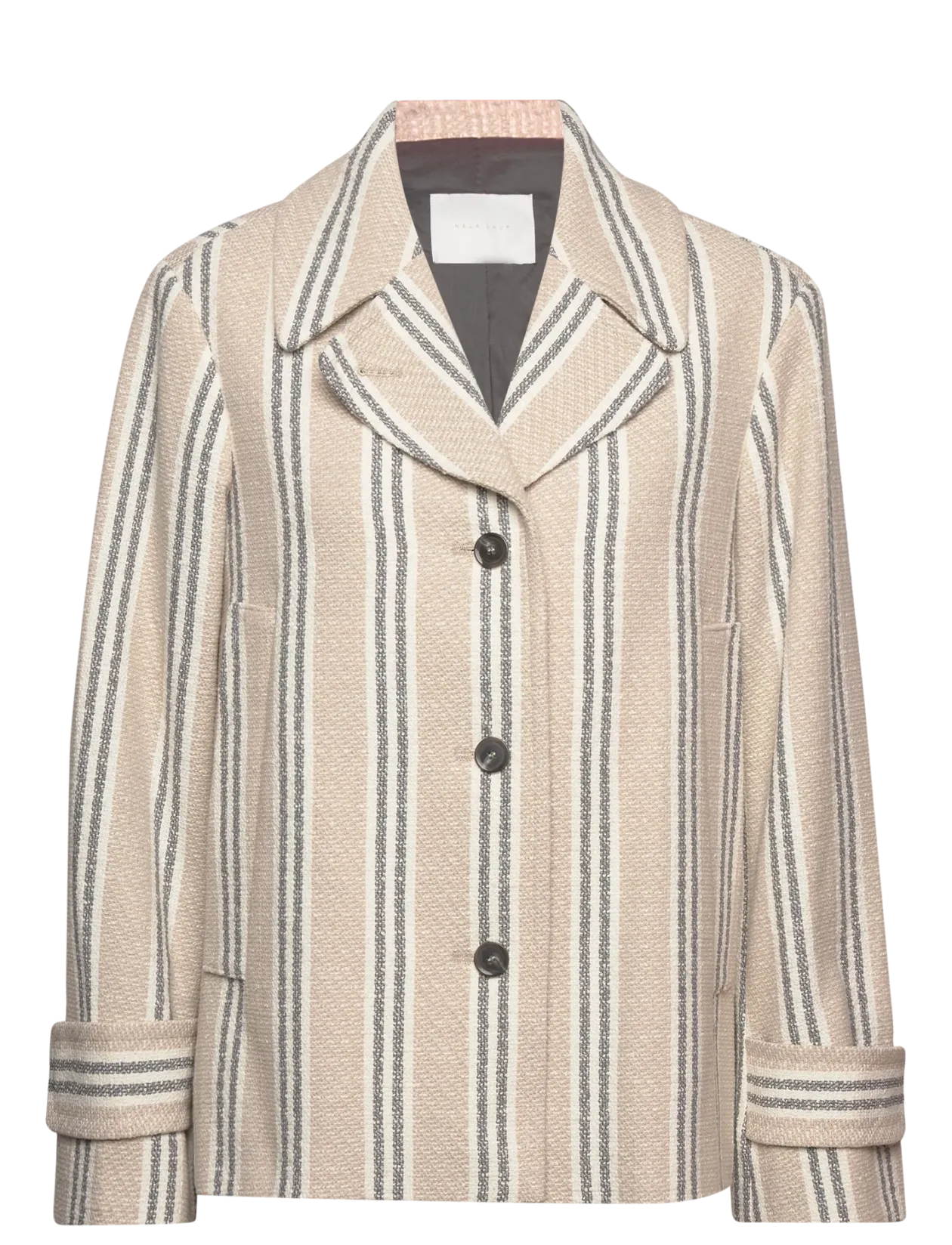 RAKEL JACKET NATURAL STRIPE - Lette jakker