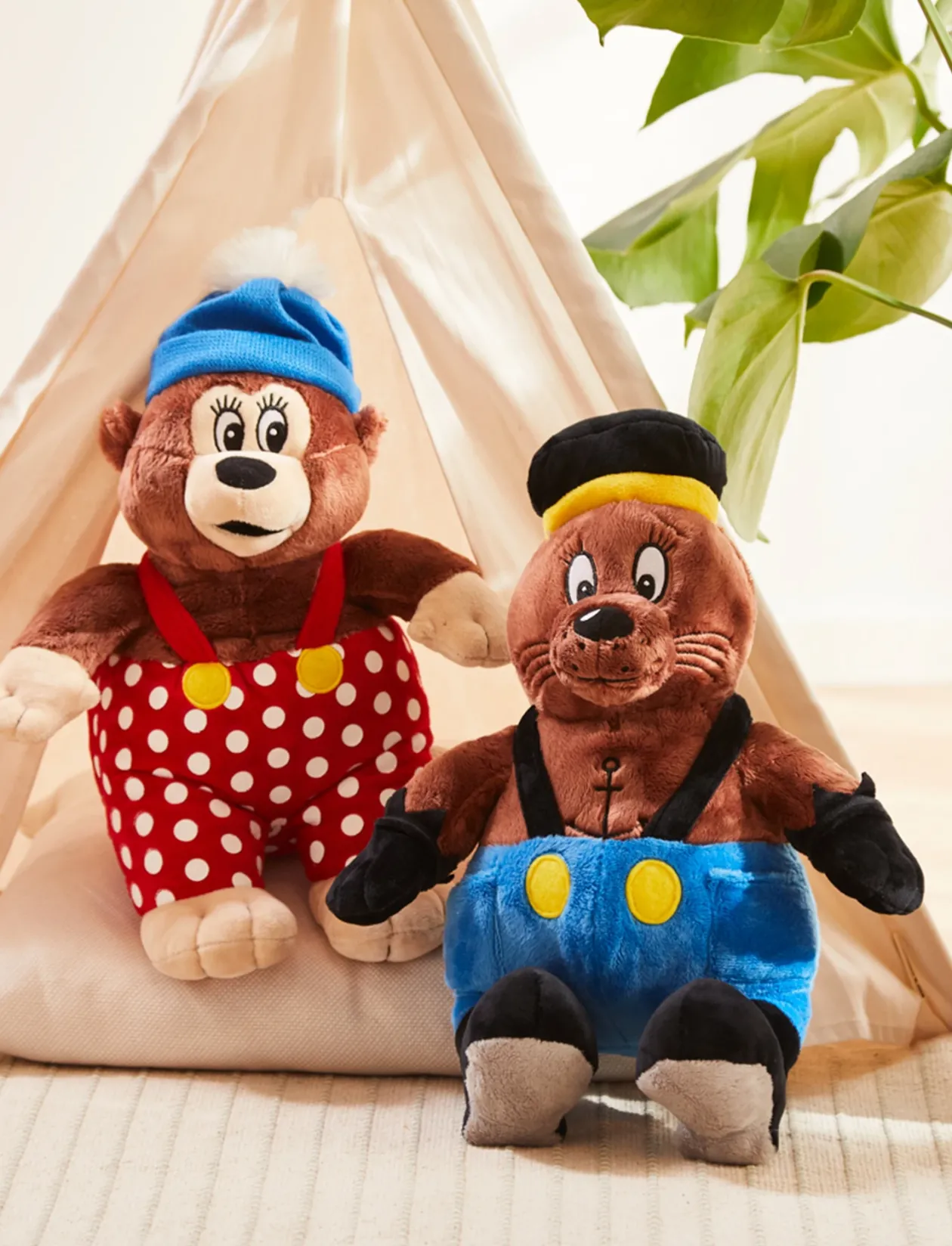 Rasmus Klump - SKÆG Plush - 35 cm - Tøjdyr