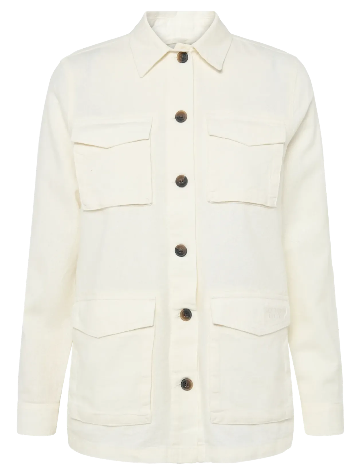 Raven Linen Blend Overshirt - Overshirts