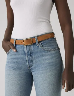 RECTANGLE BUCKLE BELT FA191079 - Bælter
