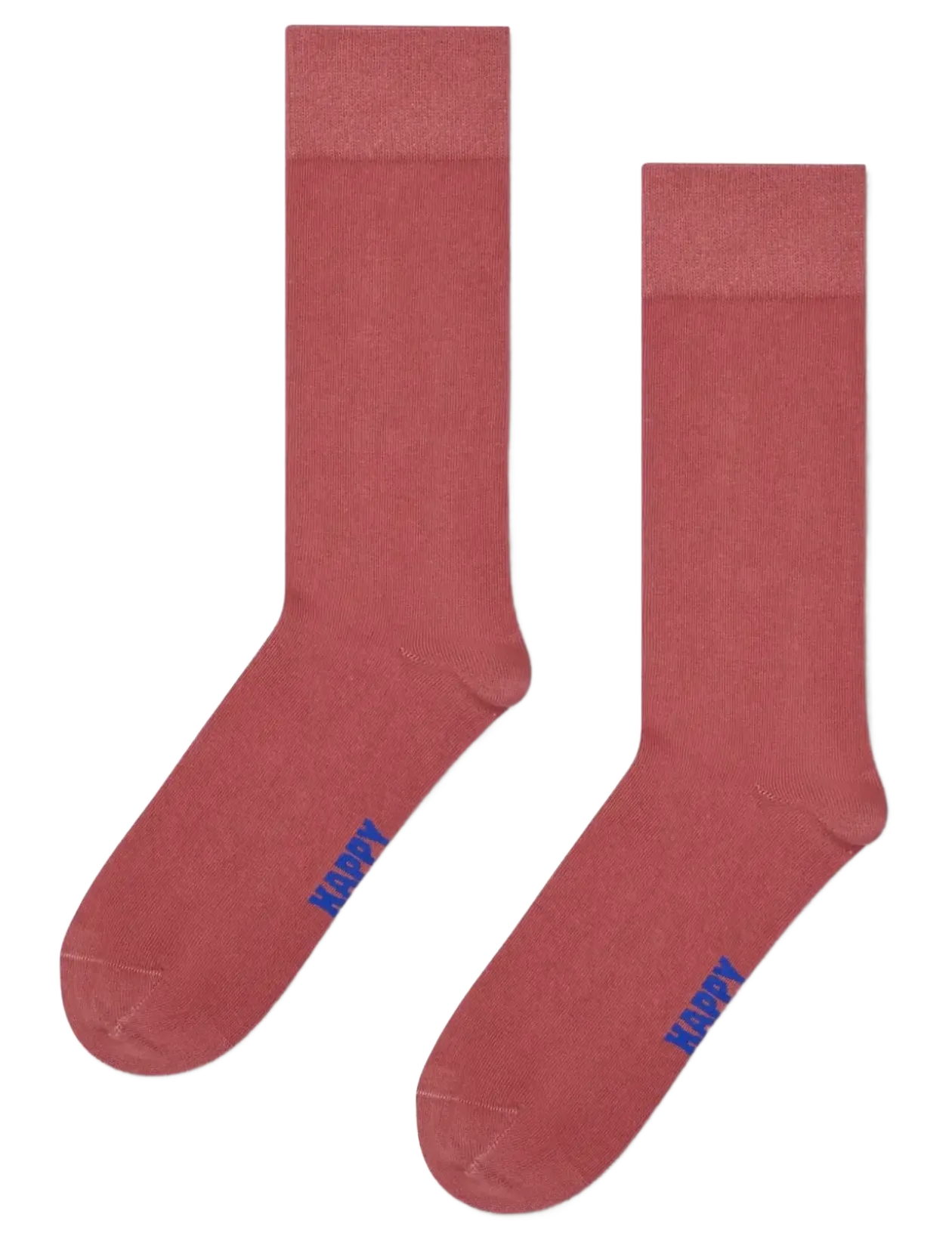 Red Natural Dye Sock - Sokker