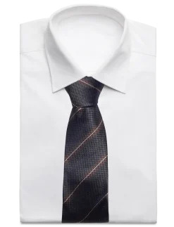 Regimental Silk Tie - Slips