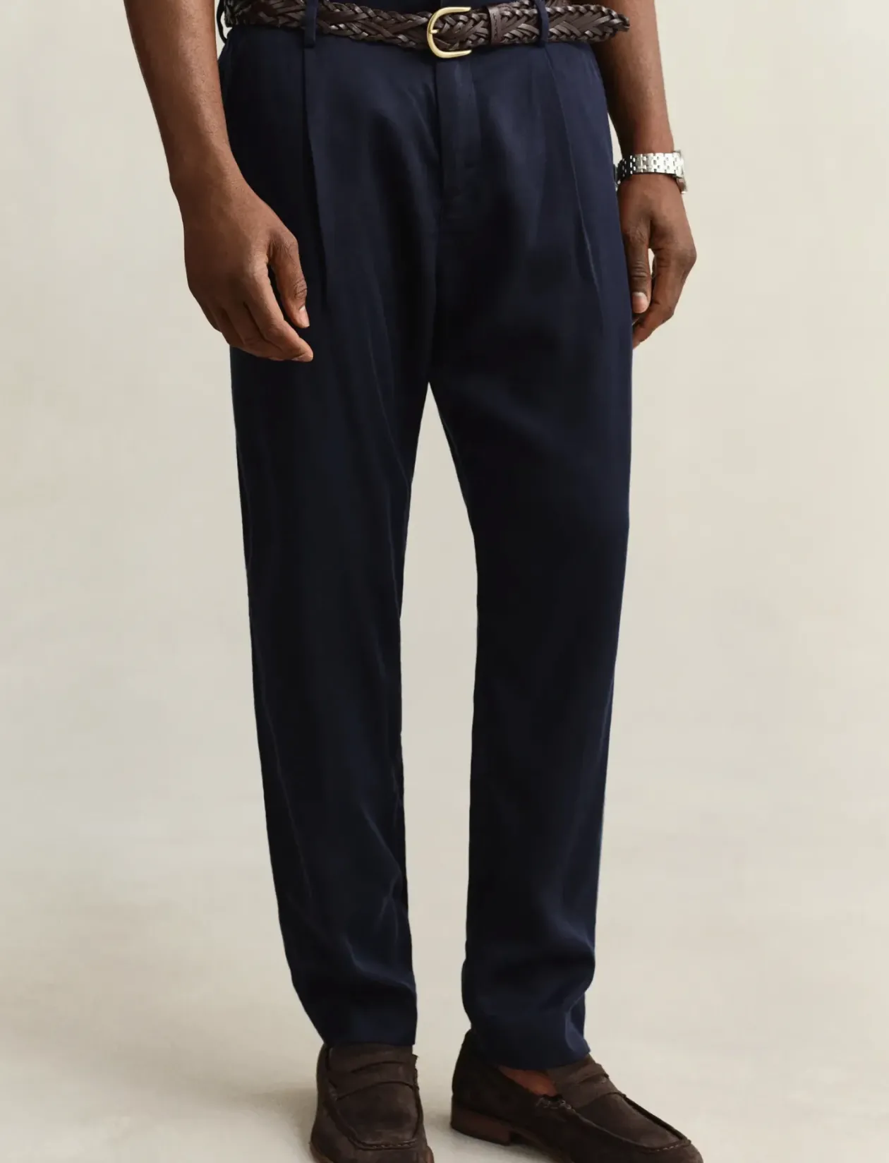REG LYOCELL PANTS - Casual