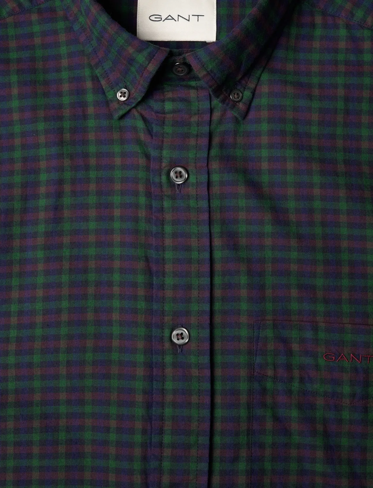 REG TWILL MICRO MULTI CHECK SHIRT - Ternede skjorter