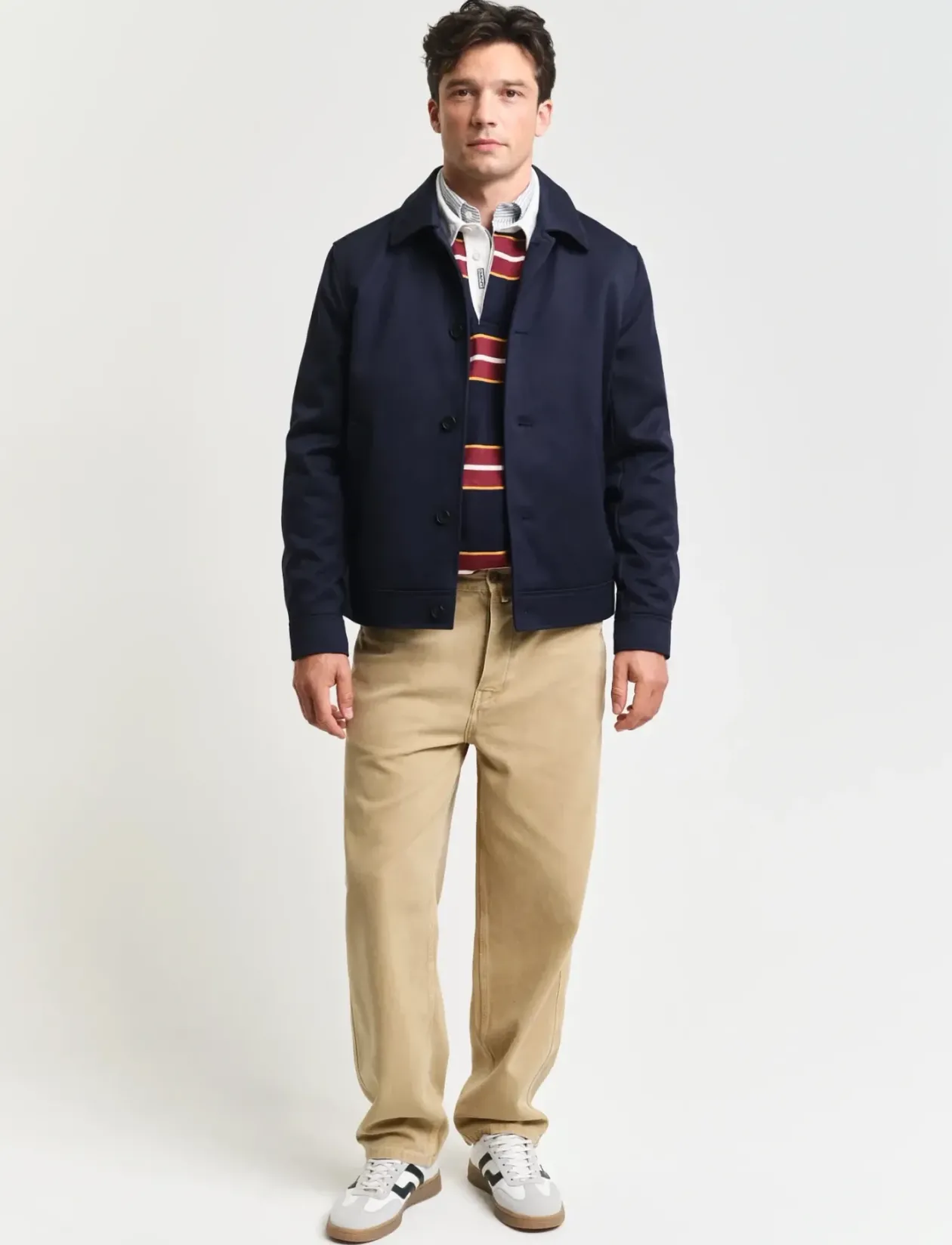 RELAXED CANVAS PANTS - Casual