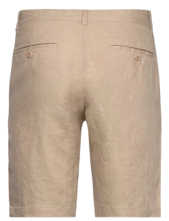 RELAXED LINEN DS SHORTS - Hørshorts