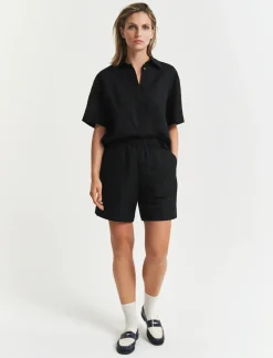 REL LINEN BLEND PULL ON SHORTS - Casual shorts
