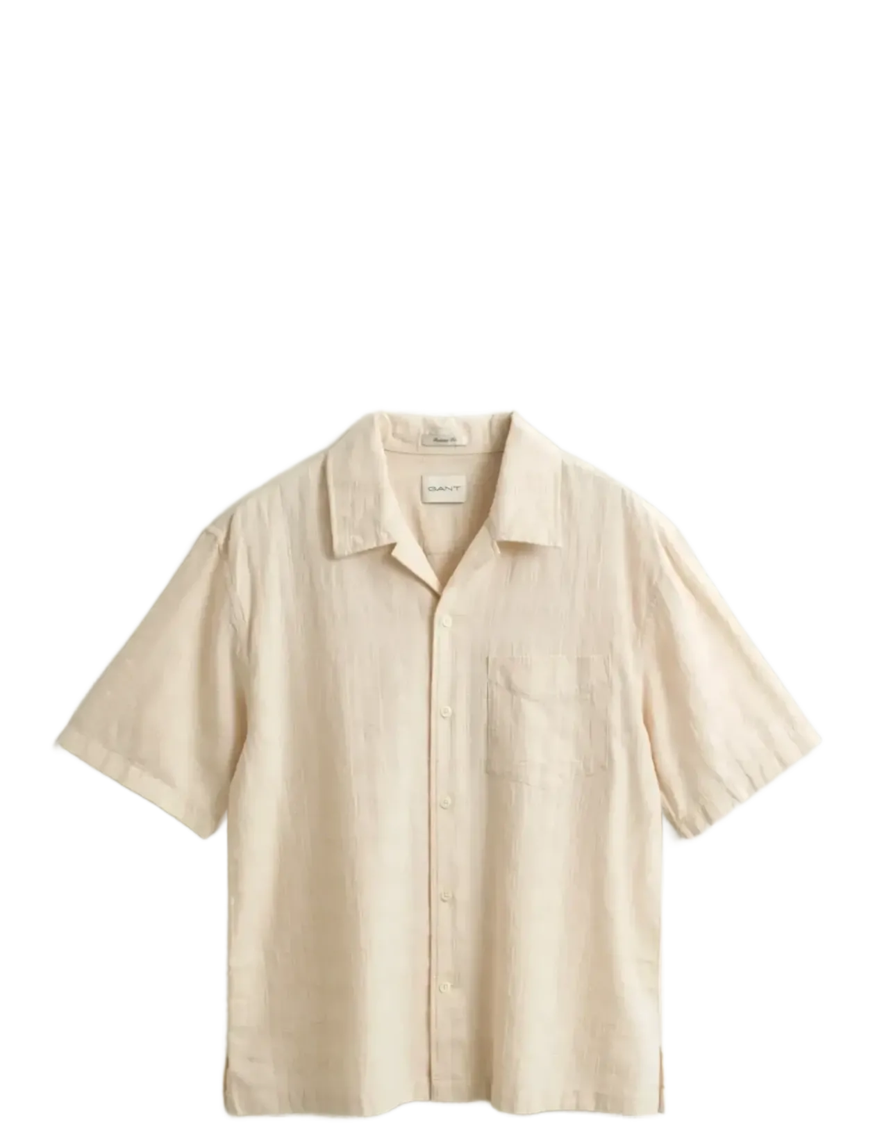 REL TEXTURE CHECK SHIRT - Kortærmede